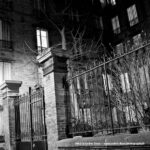 Paris la nuit en noir et blanc - Photographie au Rollei 6x6 argentique