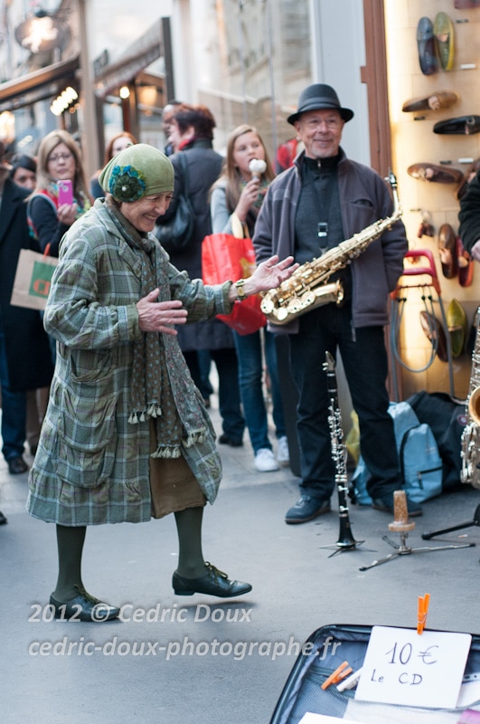 danseuse jazz rue paris