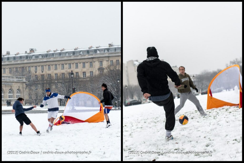 foot paris neige 2013 3