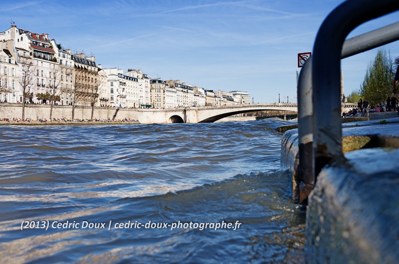 Le printemps à Paris : les quais de Seine débordent