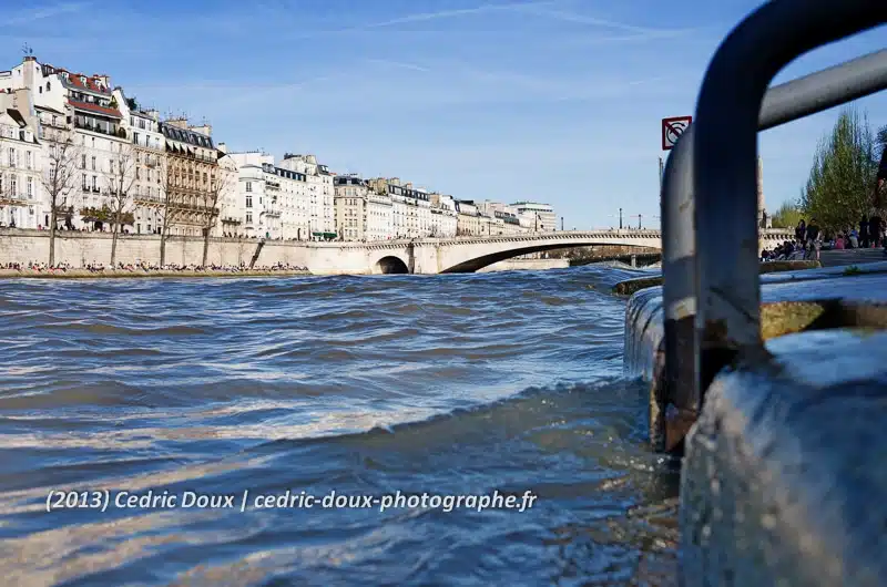 Le printemps à Paris : les quais de Seine débordent