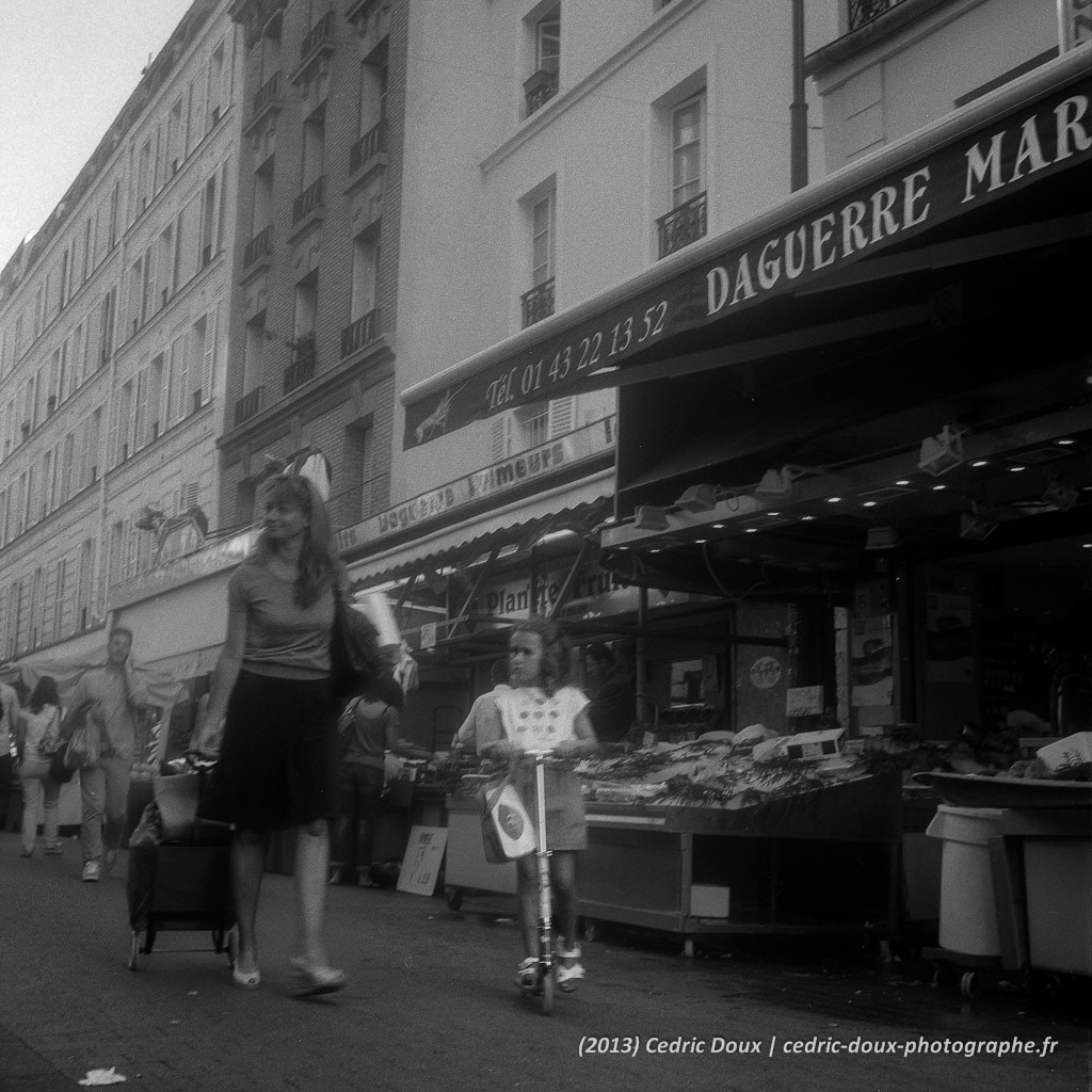 After work : Paris le soir en noir et blanc