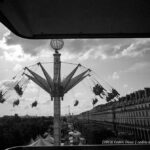 Le Jardin des Tuileries en noir et blanc