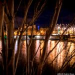 Reflets sur la Seine. Les lumières de la Ville