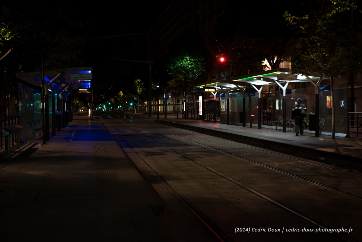 Promenade dans Paris la nuit