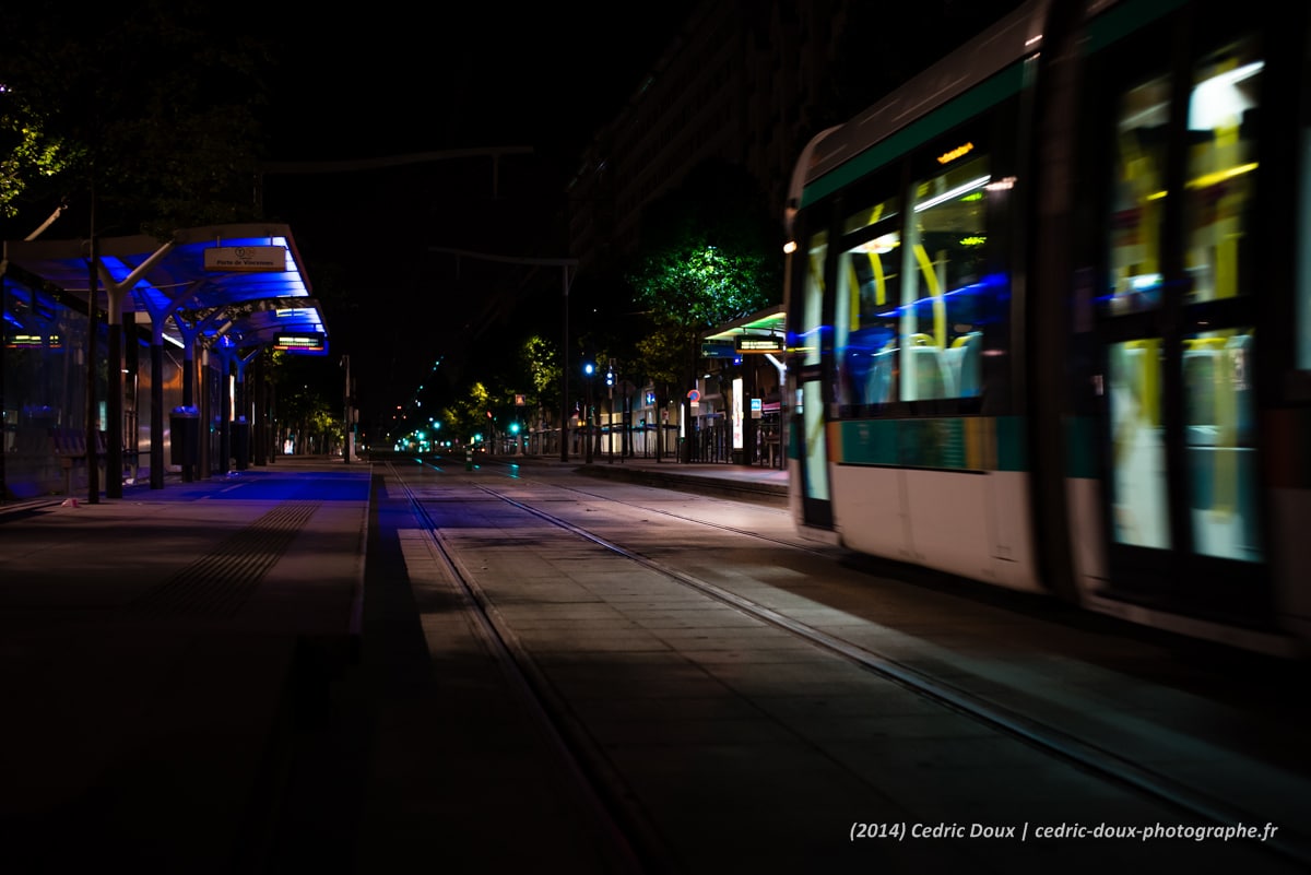 Promenade dans Paris la nuit