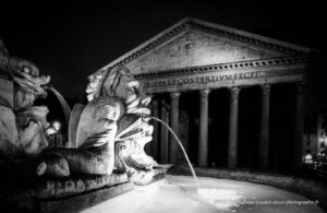 Carnets de voyages : Rome, le Pantheon de nuit
