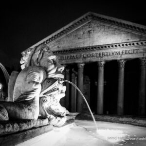 Carnets de voyages : Rome, le Pantheon de nuit