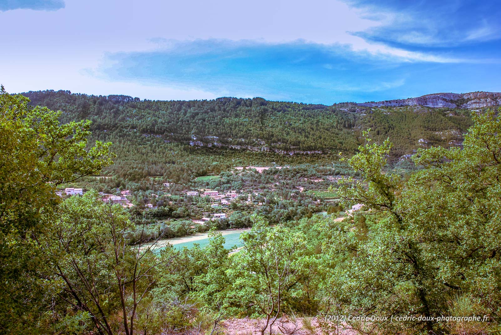 Lodéve, paysages de campagne française