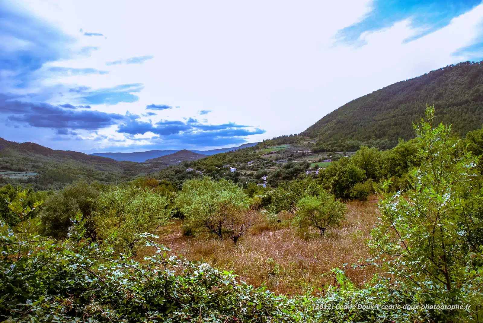 Lodéve, paysages de campagne française