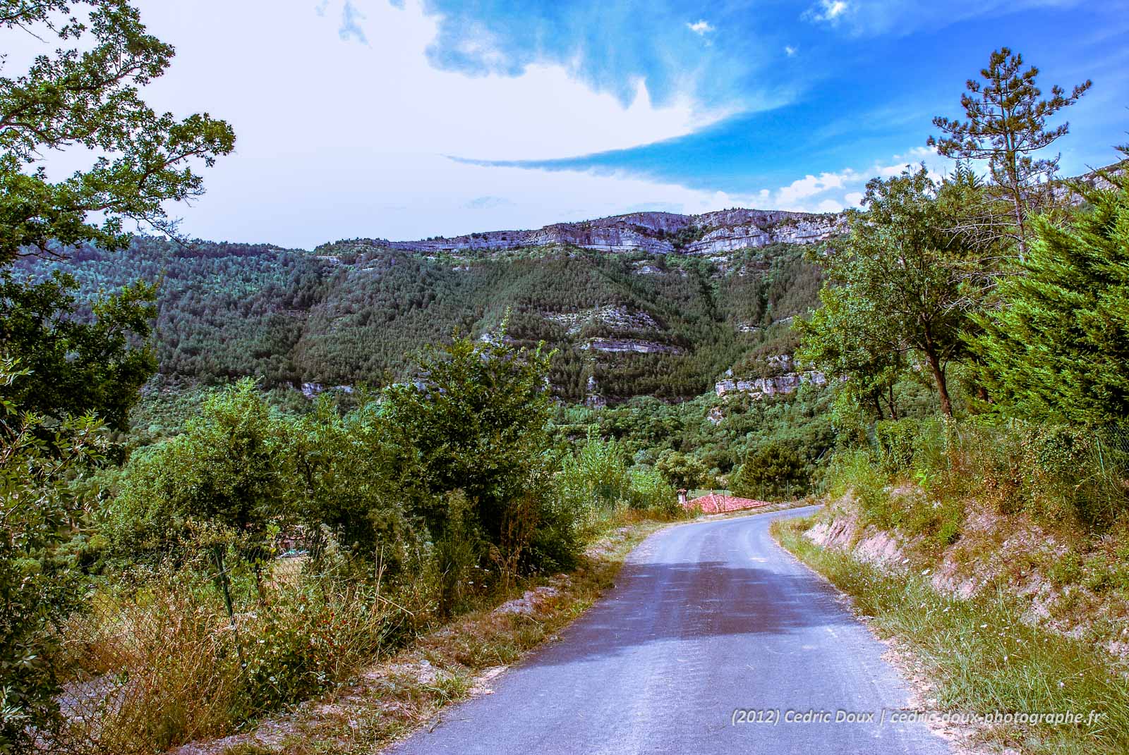 Lodéve, paysages de campagne française