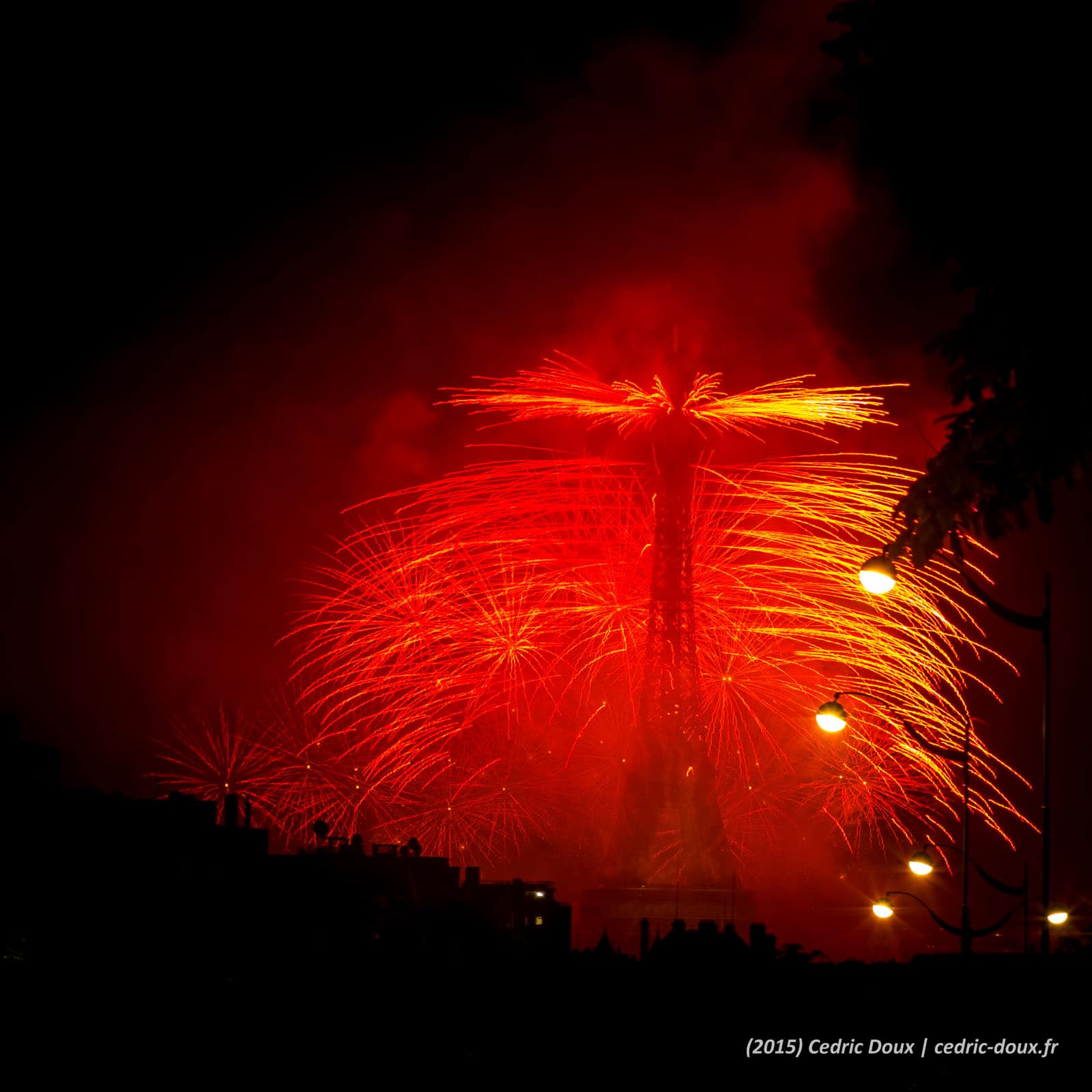 Feu d'Artifice du 14 Juillet 2015 - Paris