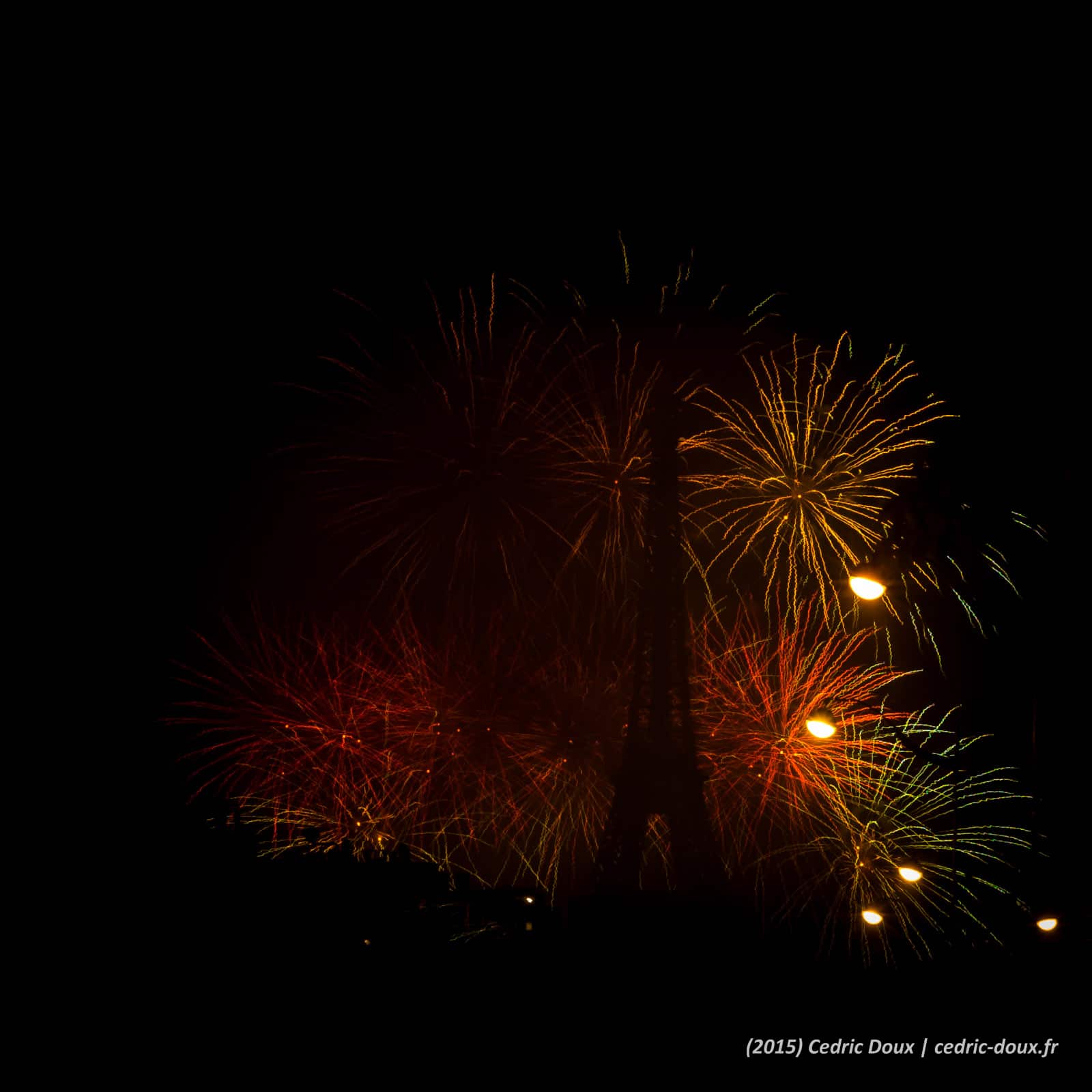 Feu d'Artifice du 14 Juillet 2015 Tour Eiffel - Paris 2015