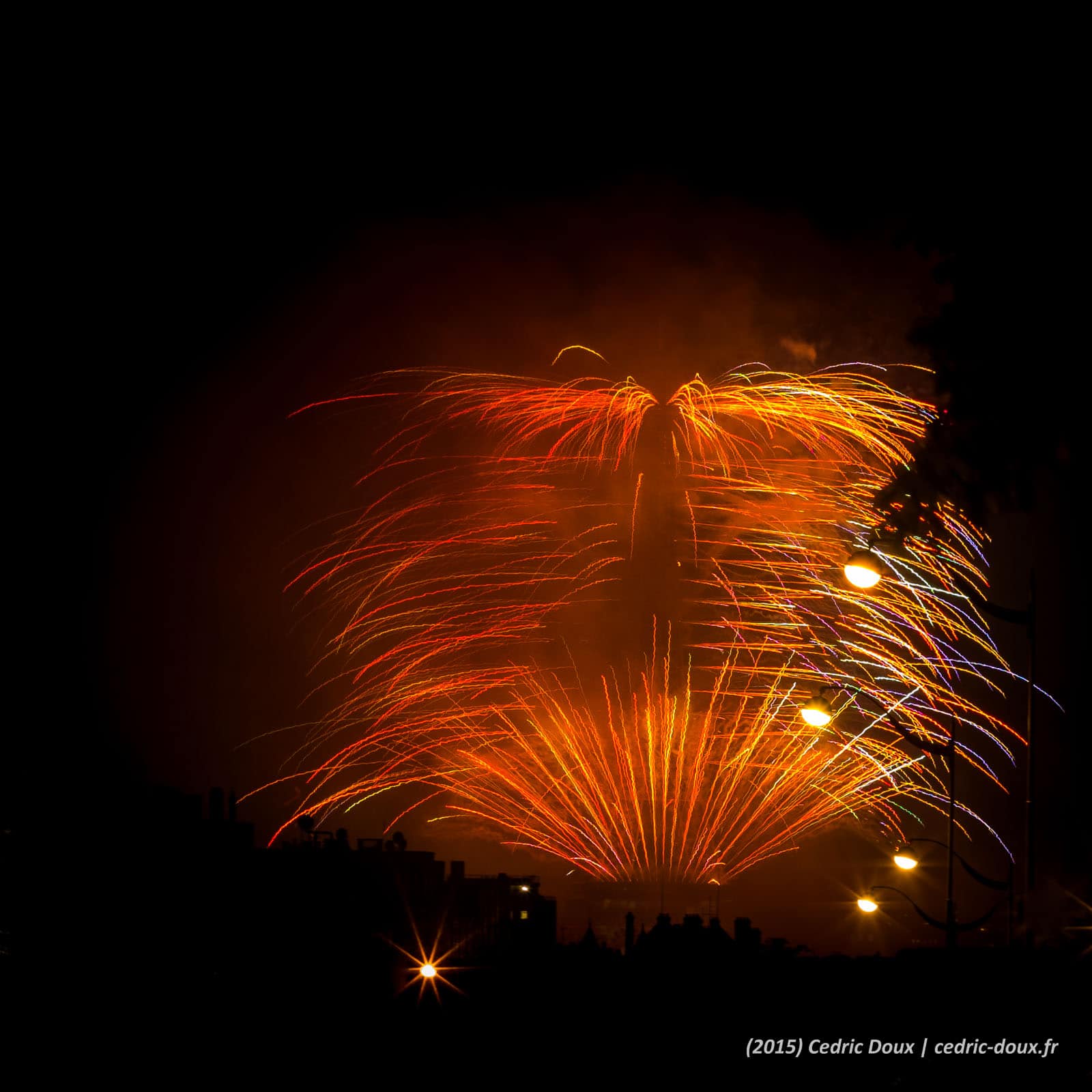 Feu d'Artifice du 14 Juillet 2015 Tour Eiffel - Paris 2015