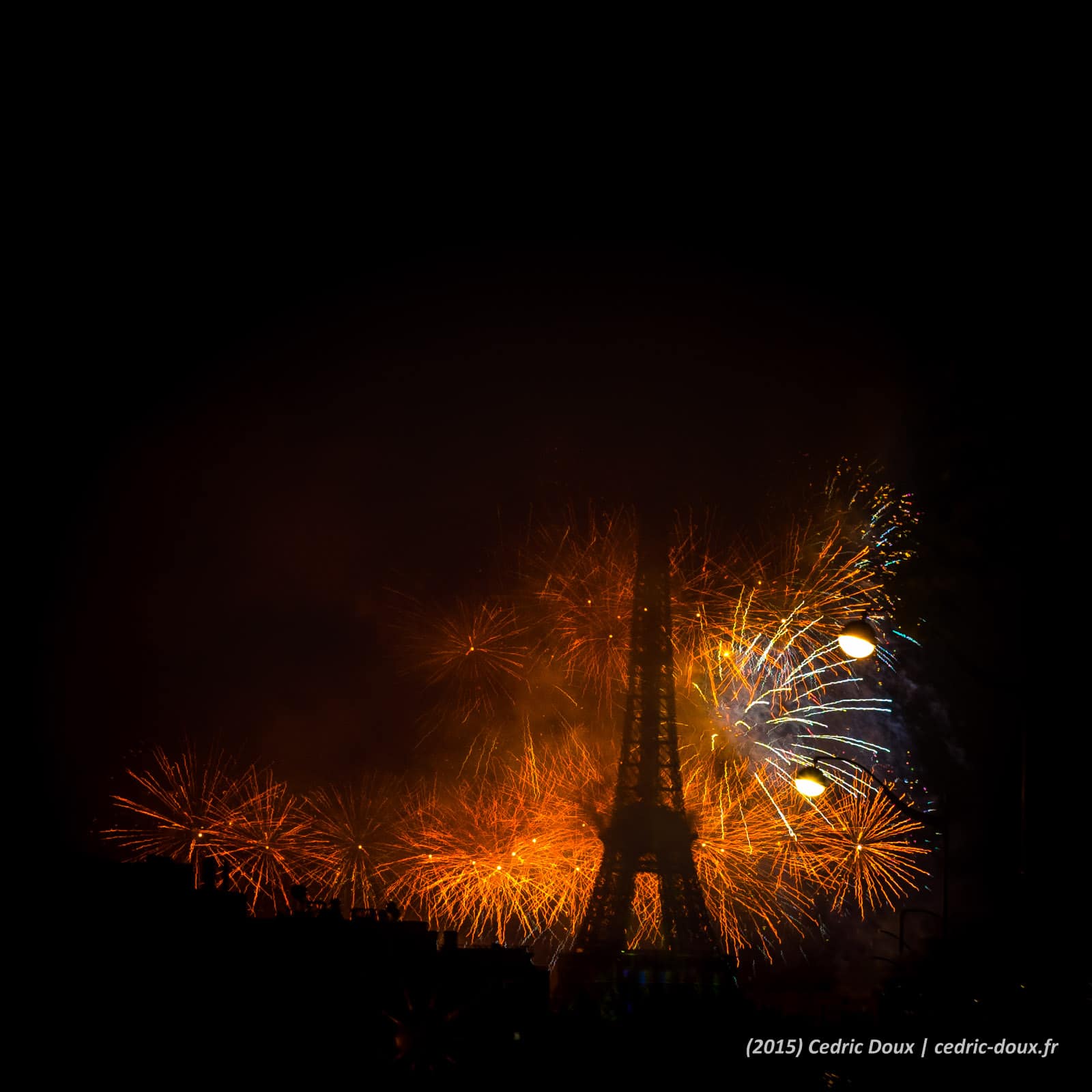 Feu d'Artifice du 14 Juillet 2015 Tour Eiffel - Paris 2015