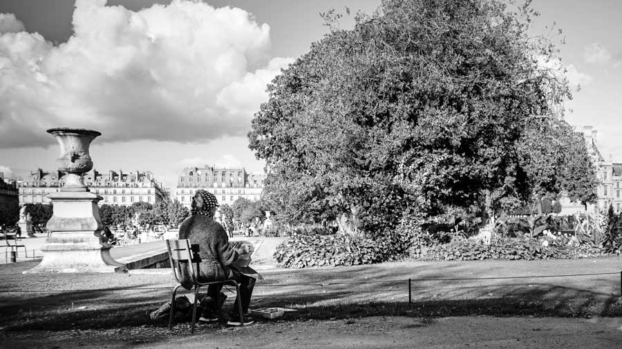 Peindre les Tuileries