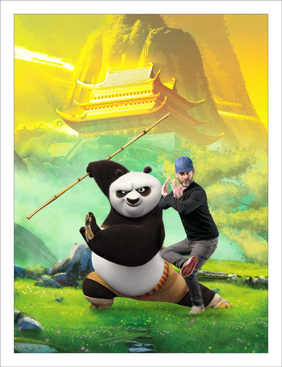 Manu Payet, la voix française de Pô dans Kung Fu Panda 3