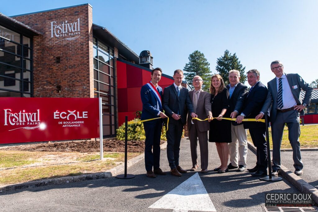 Inauguration de lécole de boulangerie de Lamotte-Beuvron