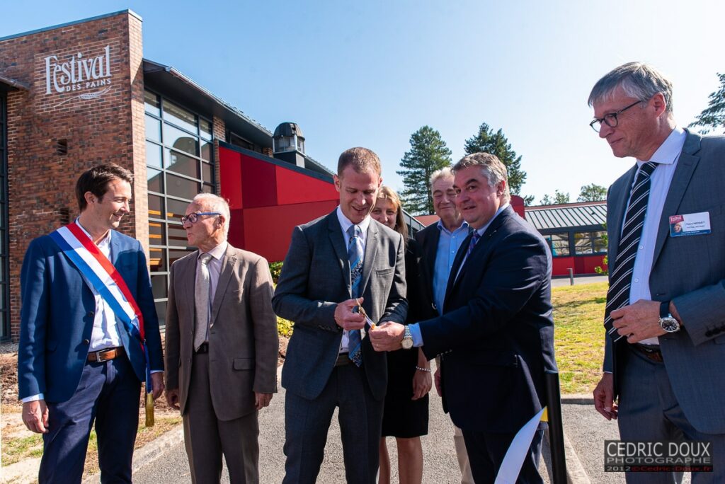 Inauguration de lécole de boulangerie de Lamotte-Beuvron
