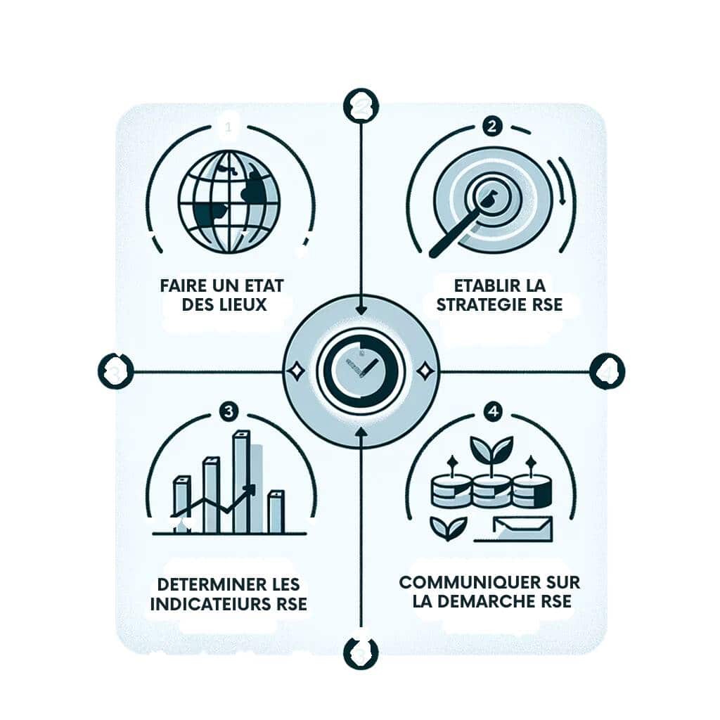 Les étapes de la mise en place d'une démarche RSE dans l'entreprise