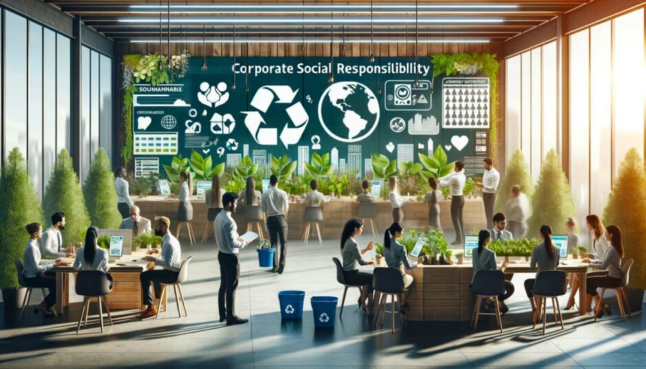 focus entreprise Photographie et Corporate Social Responsibility dalle slide